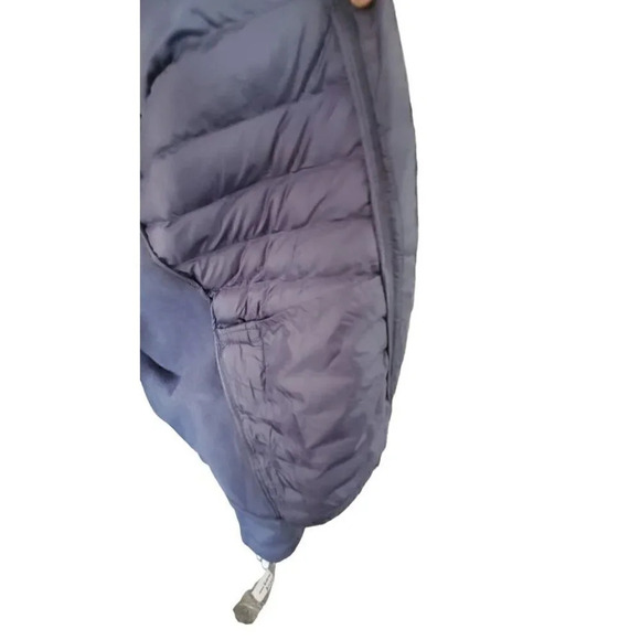 32 Degrees Womens Mixed Media Jacket | Puffer | Blue | NWT - Picture 4 of 4